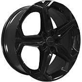 Диски Khomen KHW 1909 7.5x19 5*112 ET32 DIA66.6 Black Литой купить с бесплатной доставкой в пункты выдачи в Петербурге